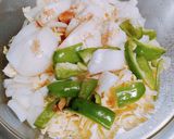 えびと野菜のたまごソースグラタン作り方2写真