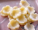 波里の米粉とじゃが芋で花のショートパスタ作り方9写真