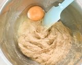 バナナとピーナッツバターの米粉ケーキ作り方2写真