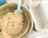 バナナとピーナッツバターの米粉ケーキ作り方5写真