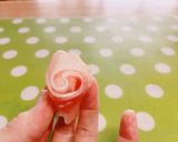 *生ハムとうずらのフラワーエッグ*作り方3写真