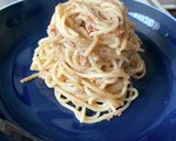 もっと簡単に｡｡｡白い暗殺者焼きパスタ作り方18写真