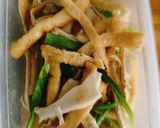 レンジで油揚げ、ピーマン、エリンギの煮物作り方2写真