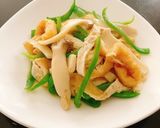 レンジで油揚げ、ピーマン、エリンギの煮物作り方3写真