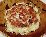 山芋たっぷり米粉でお好み焼き作り方4写真
