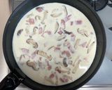 きのことベーコンのクリームパスタ作り方5写真