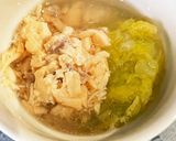 サーモンと白菜粥　離乳食　冷凍保存作り方3写真