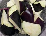米粉活用　ナスの素揚げ作り方2写真