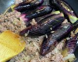 春なすの肉味噌炒め作り方7写真
