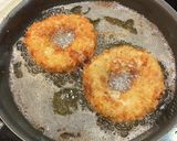 豚薄切り肉で　トンでリング揚げ作り方7写真