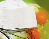米粉活用 豆腐入り糖質オフお好み焼き♪作り方2写真