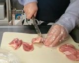 鶏もも肉とアボカドのクリーム煮作り方1写真