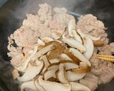 豚こま肉と椎茸の味噌炒め作り方5写真