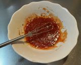 チーズチキンのガーリックトマトソース♪作り方2写真