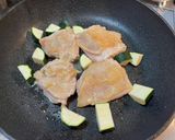 チーズチキンのガーリックトマトソース♪作り方3写真
