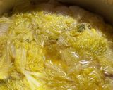 白菜と肉団子のスープ作り方8写真