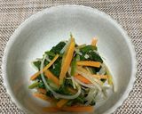レンチン♪ほうれん草のナムル作り方3写真