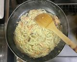 超簡単☆納豆おろし梅鮭うどん♪♪作り方7写真