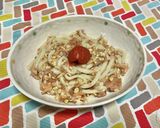 超簡単☆納豆おろし梅鮭うどん♪♪作り方8写真
