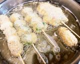 サクッと！米粉のバッター液で串カツ作り方6写真