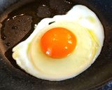 コールドスタートで　きれいな目玉焼き　作り方11写真