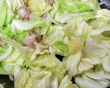 春キャベツの卵とじ～♪簡単な1品です。作り方3写真