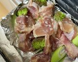 楽ちん！焼くだけ！鶏肉の塩麹焼き☆弁当作り方2写真
