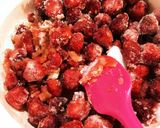 果肉たっぷり！いちごミルクの素作り方1写真