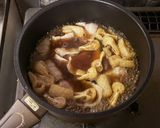 肉玉蕎麦作り方2写真