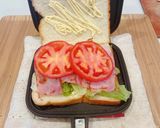 病みつき！BLTホットサンド作り方4写真
