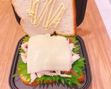 梅とシソでさっぱり！和風ホットサンド作り方3写真