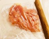 鶏胸肉の野菜巻き作り方3写真