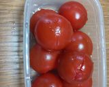ミニトマトと水菜の洋風とり飯作り方2写真