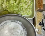 米粉活用、白菜のお好み焼き作り方1写真