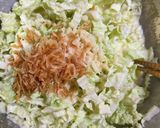 米粉活用、白菜のお好み焼き作り方2写真