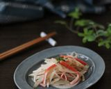 新玉ねぎと油揚げの煮物作り方7写真