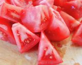 酸味がいい【トマトと豚のコチュジャン炒め作り方1写真
