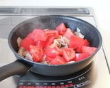 酸味がいい【トマトと豚のコチュジャン炒め作り方4写真