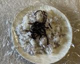 ゆかりの混ぜご飯に昆布の佃煮おにぎり作り方3写真