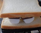 マシュマロチョコのホットサンド作り方3写真