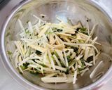 じゃがサツマイモと青じそのガレット作り方2写真