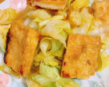 やわらか春キャベツのだし醤油炒め作り方8写真