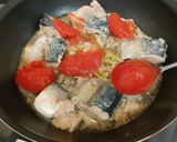 超絶簡単♪鯖缶とトマト缶のガーリック煮作り方3写真