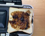 かにかまのりチーズのホットサンド作り方2写真
