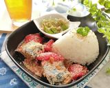 超絶簡単♪鯖缶とトマト缶のガーリック煮作り方5写真