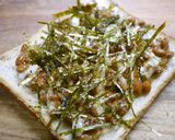 簡単！納豆トースト(納豆パン)作り方3写真