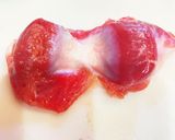 砂肝の黄身辛子和え作り方1写真