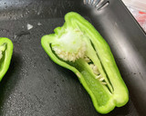 ピーマンの種を気持ちよく取る方法作り方2写真
