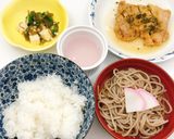 【病院】豆腐めかぶあえ【給食】作り方3写真