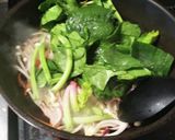 子ども大好物♡五目ビーフン★ほうれん草作り方5写真
